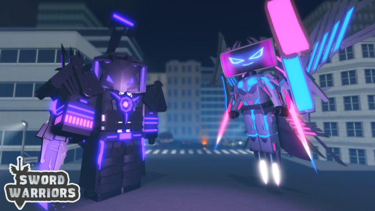 Sword Warriors Roblox world and progression overview screenshot